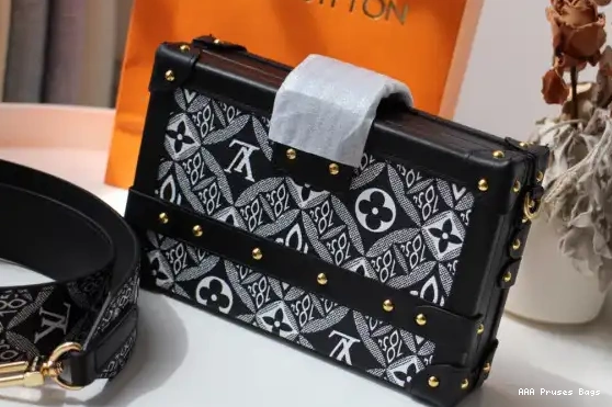 AAA Pruses Bags LOUIS PETITE VUITTON 1854 MALLE SINCE 0626